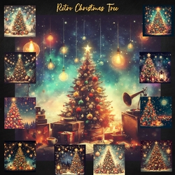Retro Christmas Tree