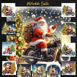 Motorbike Santa
