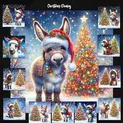Christmas Donkey