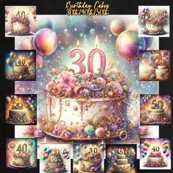 Birthday Cakes 30&40&50
