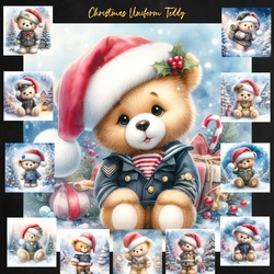 Christmas Uniform Teddy