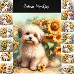 Sunflower Puppydogs