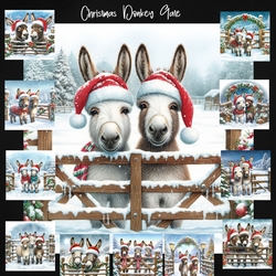 Christmas Donkey Gate