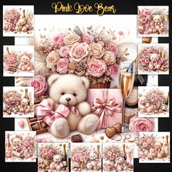 Pink Love Bear