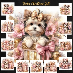 Yorkie Christmas Gift