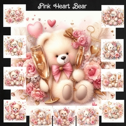 Pink Hear Bear