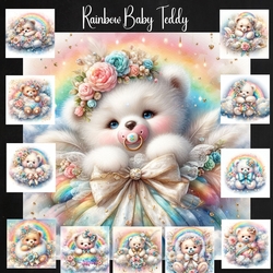 Rainbow Teddy babys