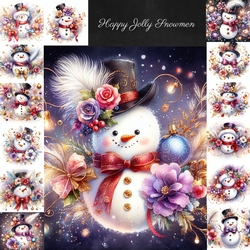 Happy jolly Snowmen