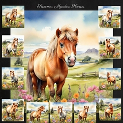 Summer Meadow Horses