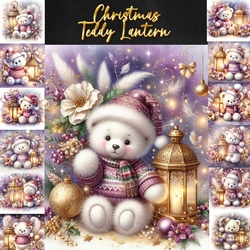 Christmas Teddy Lantern