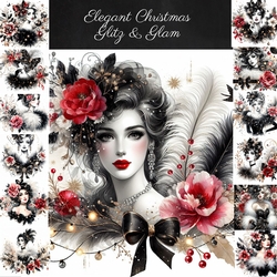 Elegant Christmas Glitz and Glam