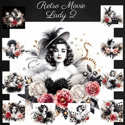 Retro Movie Lady 2