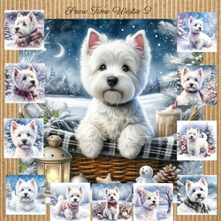 Snow Time Westie 2