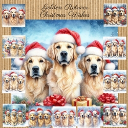 Golden Retriver Christmas Wishes