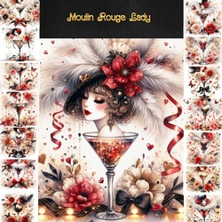 Moulin Rouge Lady 1