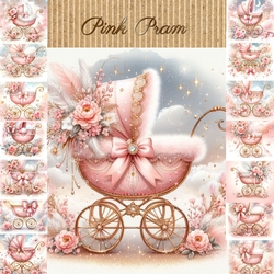 Baby Pink Pram