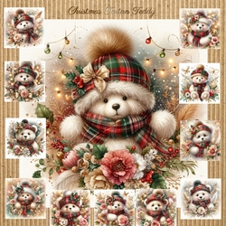 Christmas Tartan Teddy