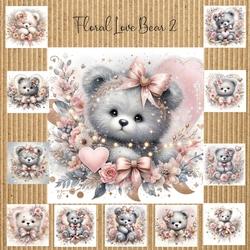 Floral Love Bear 2