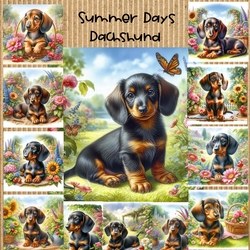 Summer Days Dachshund 