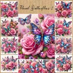 Floral Butterflies 2