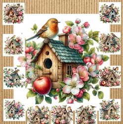 Apple Blossom Bird House