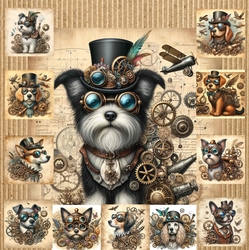 Steam Punk Dogs