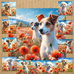 Poppy Field Mix 1