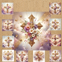 Beautiful Floral Cross 1