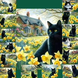Daffodil Garden Cat 5