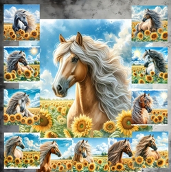 Sunflower Horse