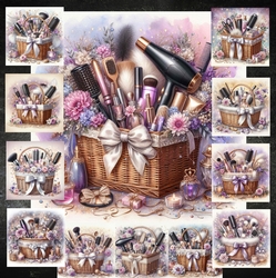 Makeup & Hair Basket 2