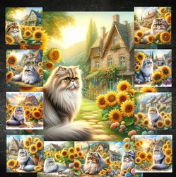 Sunshine Flower Cats 3