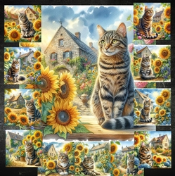 Sunshine Flower Cats 6