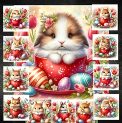Easter Teacup Bunnie