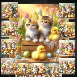 Easter Ducklings & Kittens