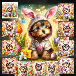 Easter Yorkie