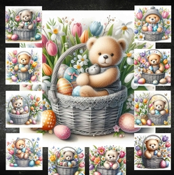 Easter Basket Teddy