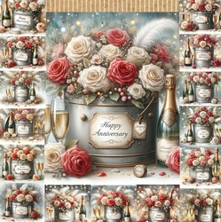 Anniversary Tin Flowers 1