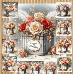 Happy Birthday Flowers 2