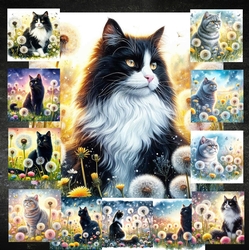 Wishing Meadow Cats 2