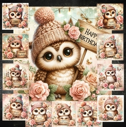 Birthday Owls