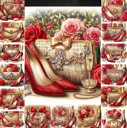Ruby Red Shoes And Handbags