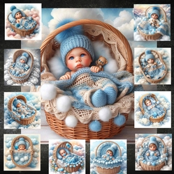 Baby Boy Basket 1