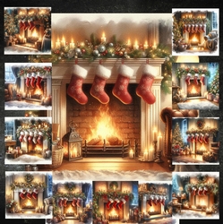 Cozy Christmas Fireplace