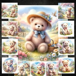  Charming Spring  Teddy Bear