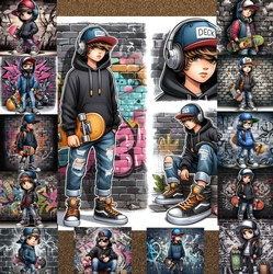 Cartoon Teen Boy