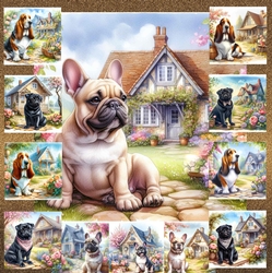 Spring Cottage Dogs 10