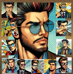 Pop Art Males