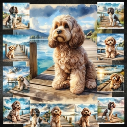 Sitting On The Dock Of A Bay Dogs 2