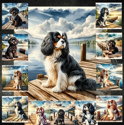 Sitting On The Dock Of A Bay Dogs 3